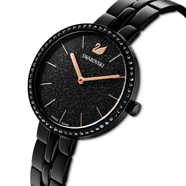 Zegarek Cosmopolitan - Metalowa Bransoleta W Kolorze Czarnym