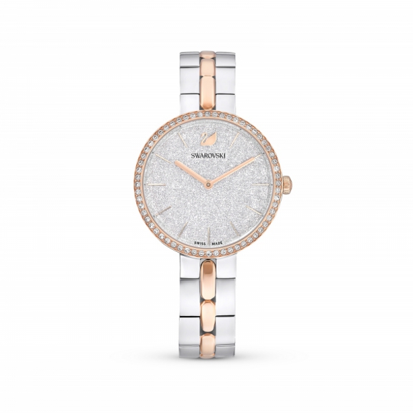 Zegarek Cosmopolitan, Biały, Powłoka W Kolorze Różowego Złota