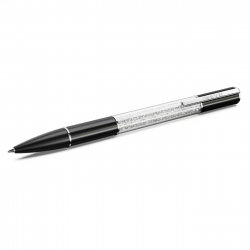 Długopis Crystalline Lustre, Czarny, Powłoka z rodu