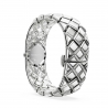 Zegarek Curiosa Bangle, Bransoleta z kryształami, Stal szlachetna